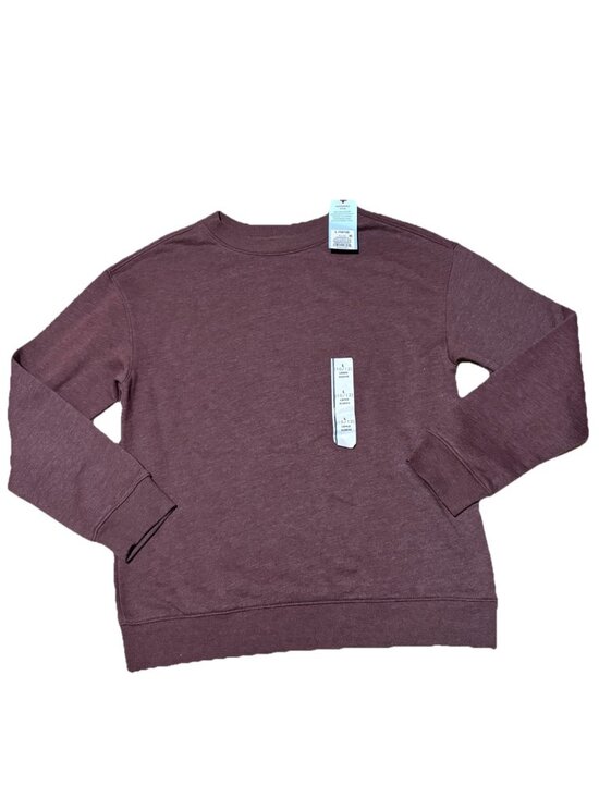 Cat & Jack Other - Cat & Jack Kids Crewneck Sweatshirt Size L 10/12 Brown Pullover Cotton Blend NW